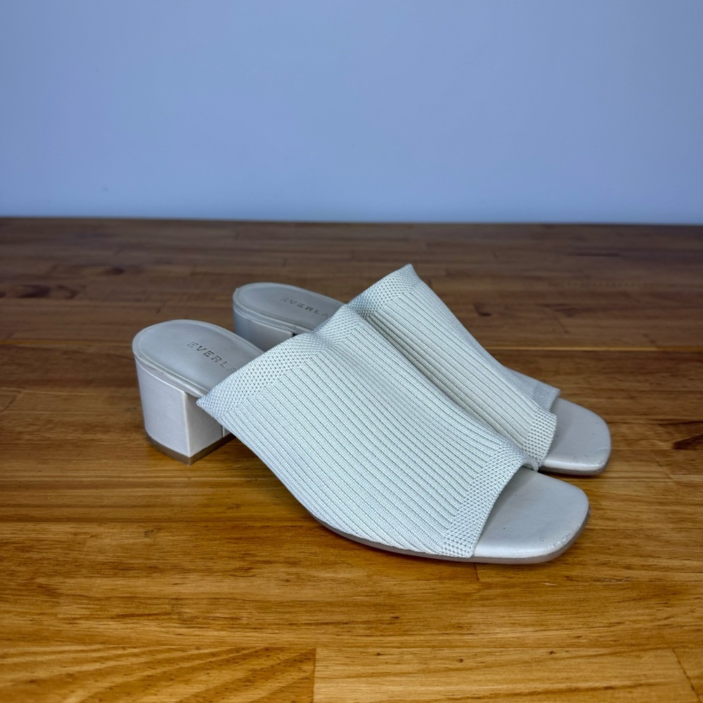 Everlane Cream Mules - Picture 2 of 7